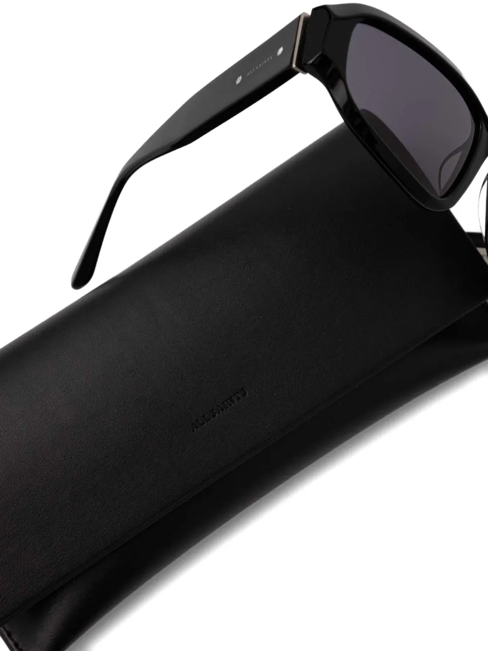 AllSaints Zonnebril met oversized montuur Zwart