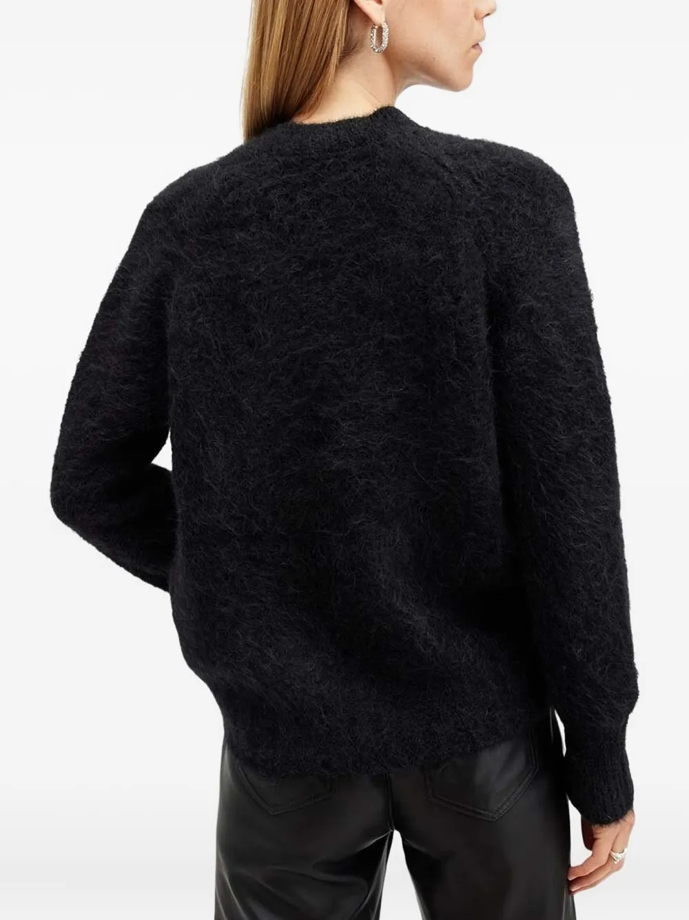 AllSaints Trui met ronde hals Zwart