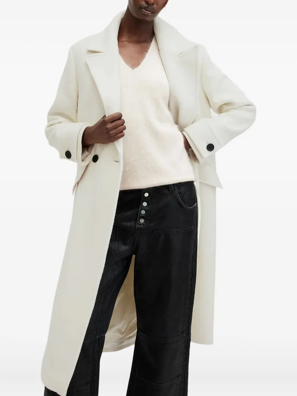 AllSaints Mabel coat - Bianco