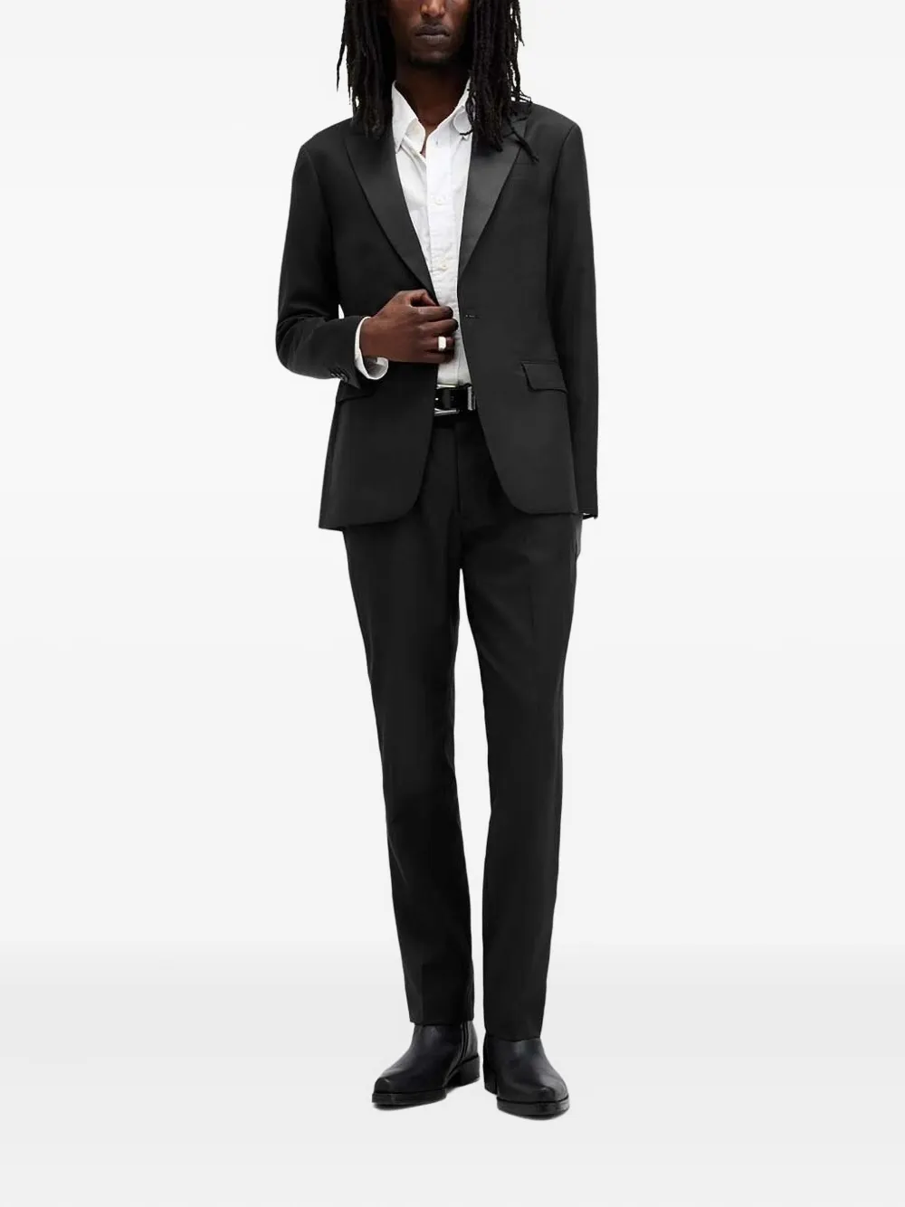 AllSaints panel-lapel single-breasted suit | Single Breasted Suits | Image 2