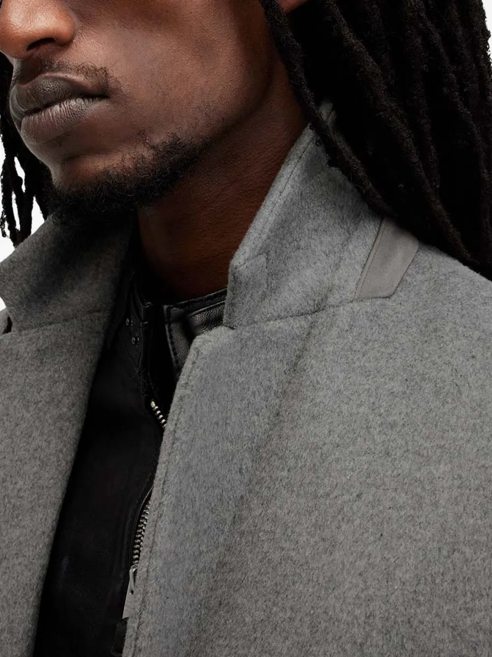 AllSaints Hal jas Grijs