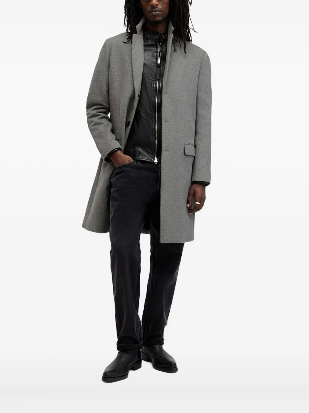 AllSaints Hal coat - Grigio