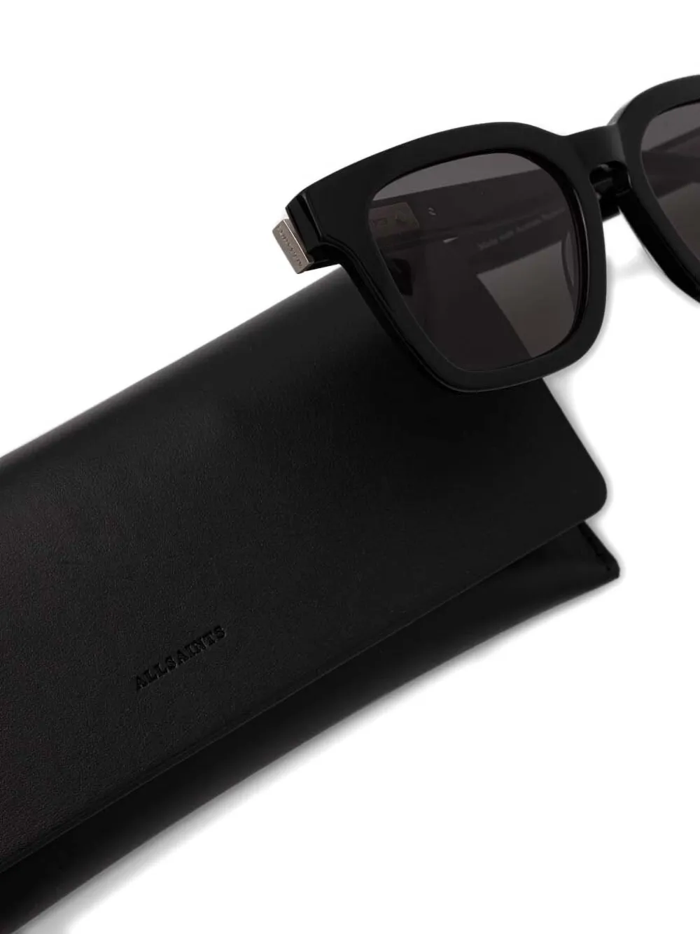AllSaints Zonnebril met vierkant montuur 011 BLACK