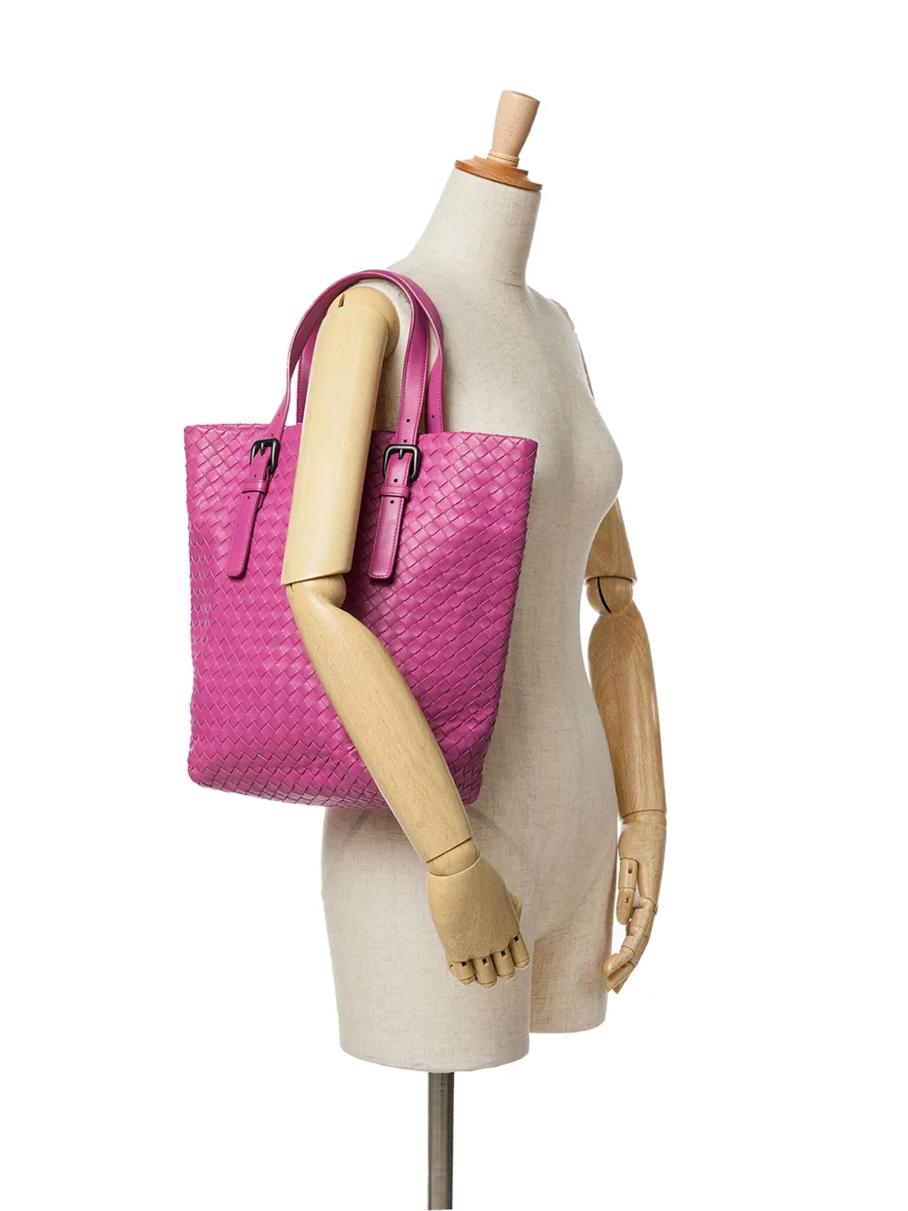 Bottega Veneta Pre-Owned 2011 Nappa Intrecciato shopper - Roze