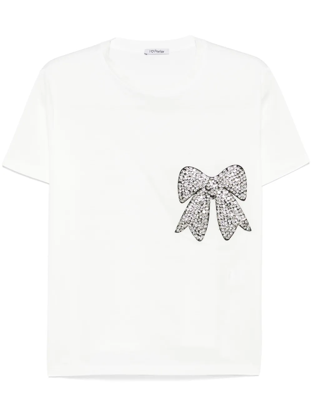 crystal-bow T-shirt