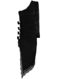 NISSA crystal-embellished midi dress - Black