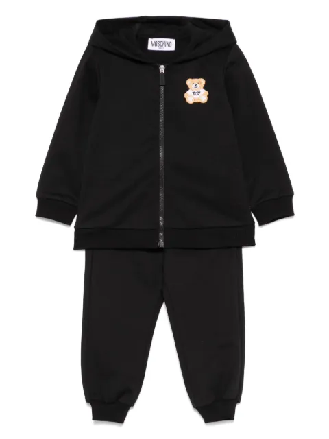 Moschino Kids Teddy Bear-patch tracksuit set