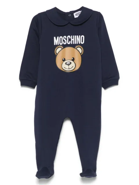 Moschino Kids Pyjama mit Teddy-Print