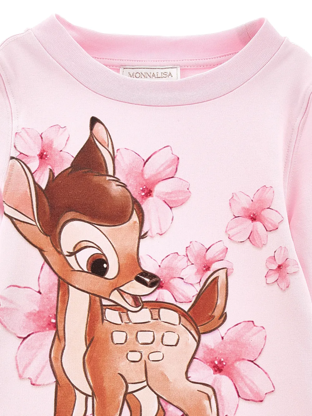 Monnalisa Sporty Bambi jurk Roze