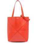 Loewe Pre-Owned 2023 Mini Leather Puzzle Fold Tote satchel - Red