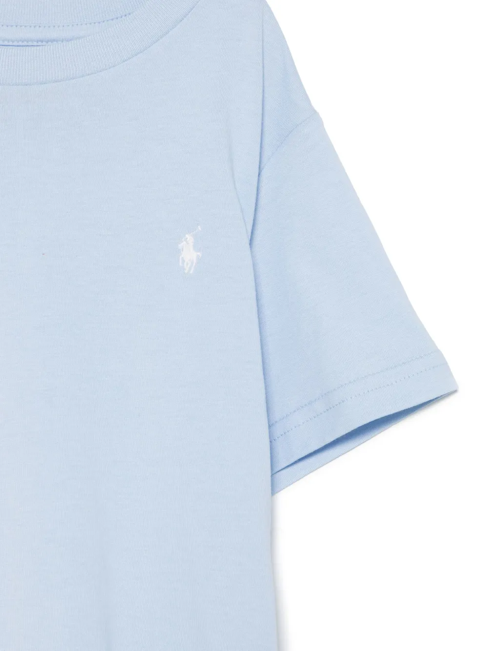 POLO RALPH LAUREN KIDS T-shirt met borduurwerk Blauw