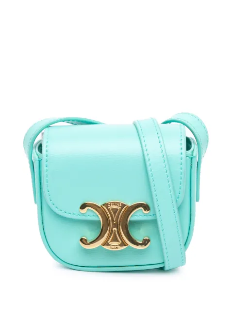 Céline Pre-Owned bolsa crossbody Mini Calfskin Triomphe 2021