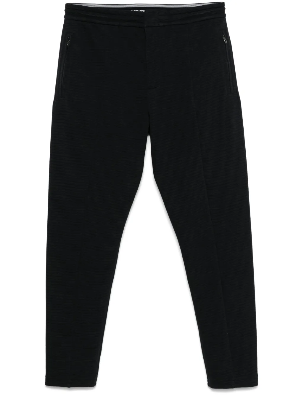 Emporio Armani Broek met toelopende pijpen Blauw