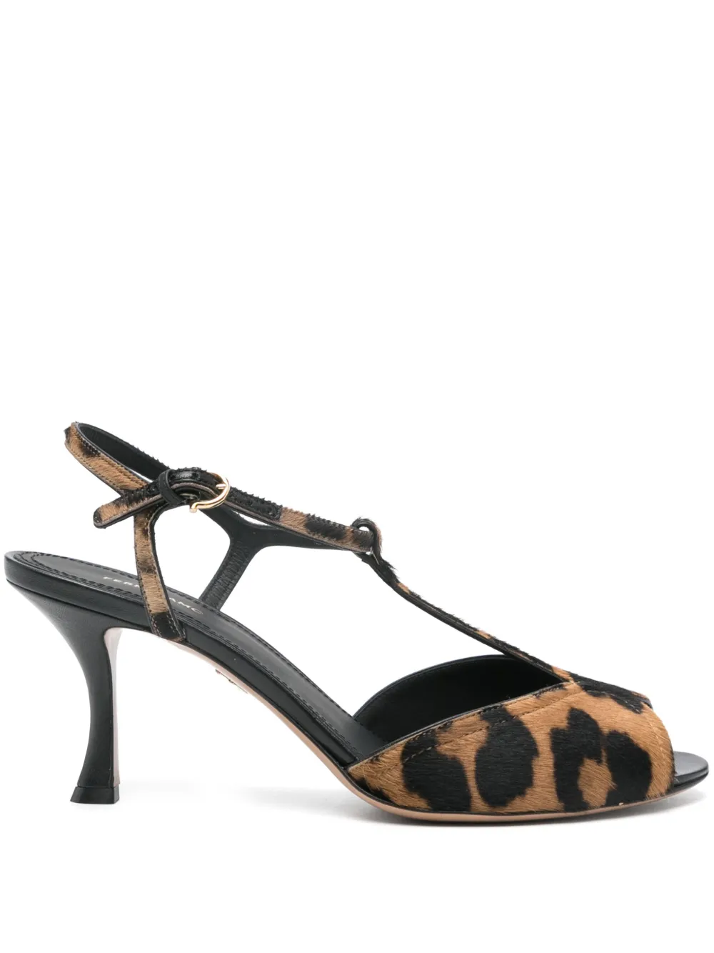 Ferragamo 80mm T-strap sandals Black