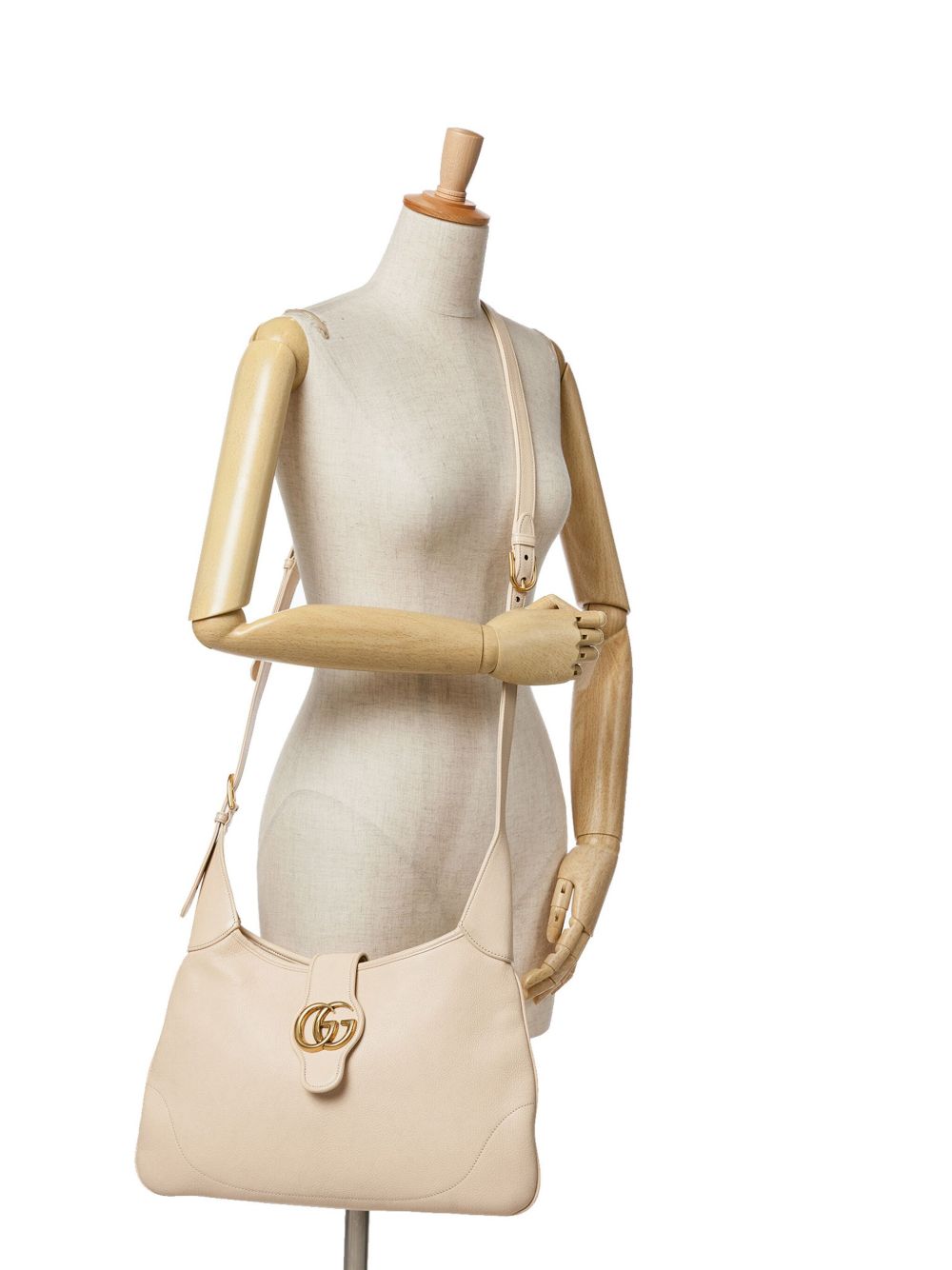 Gucci Pre-Owned 2016-2024 medium Aphrodite leren crossbodytas - Bruin