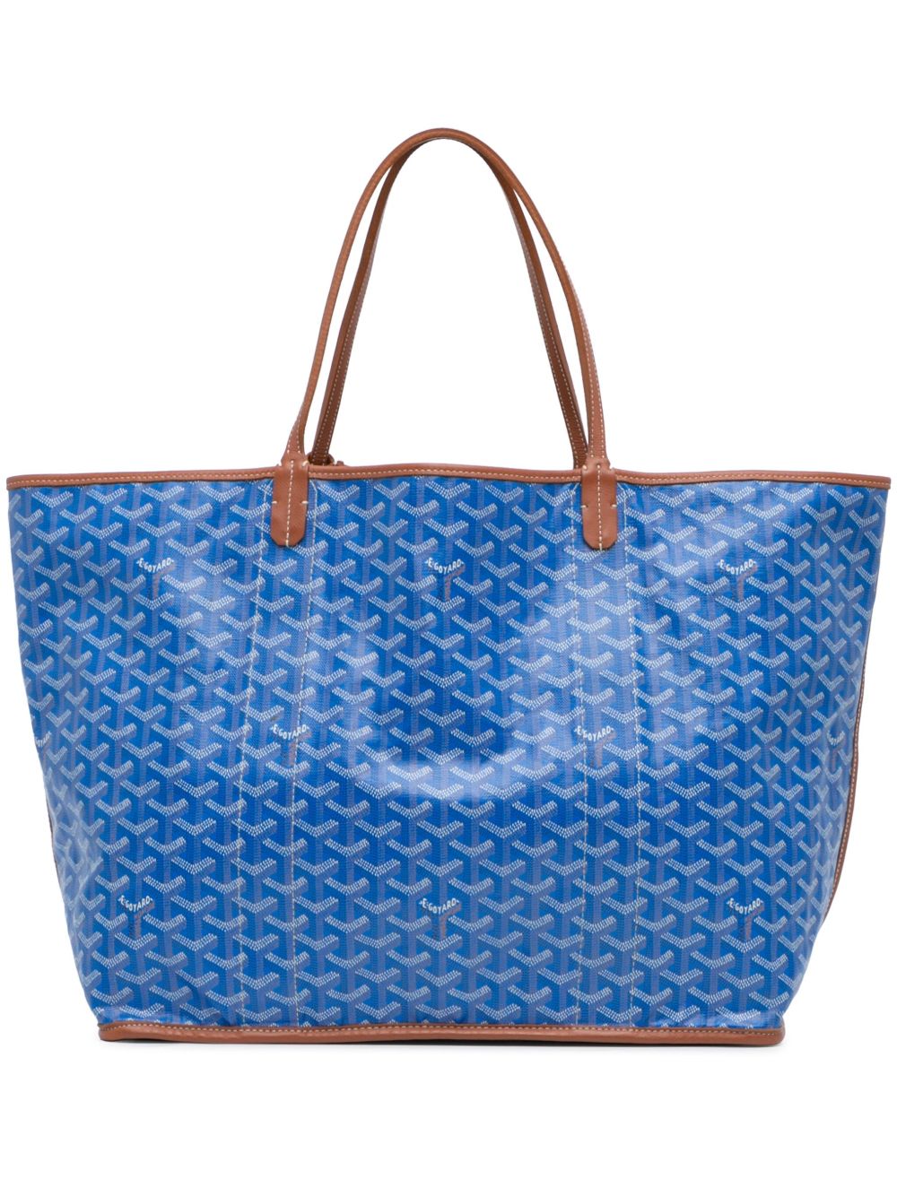 Goyard Pre-Owned 2017 Goyardine Reversible Anjou GM tote bag - Blue