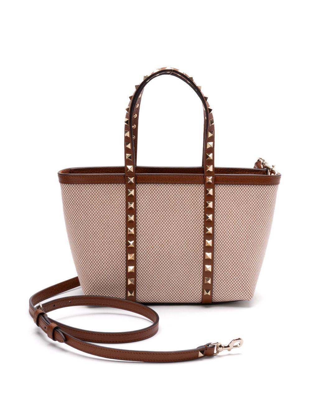 Valentino Garavani Rockstud tote bag - Bruin