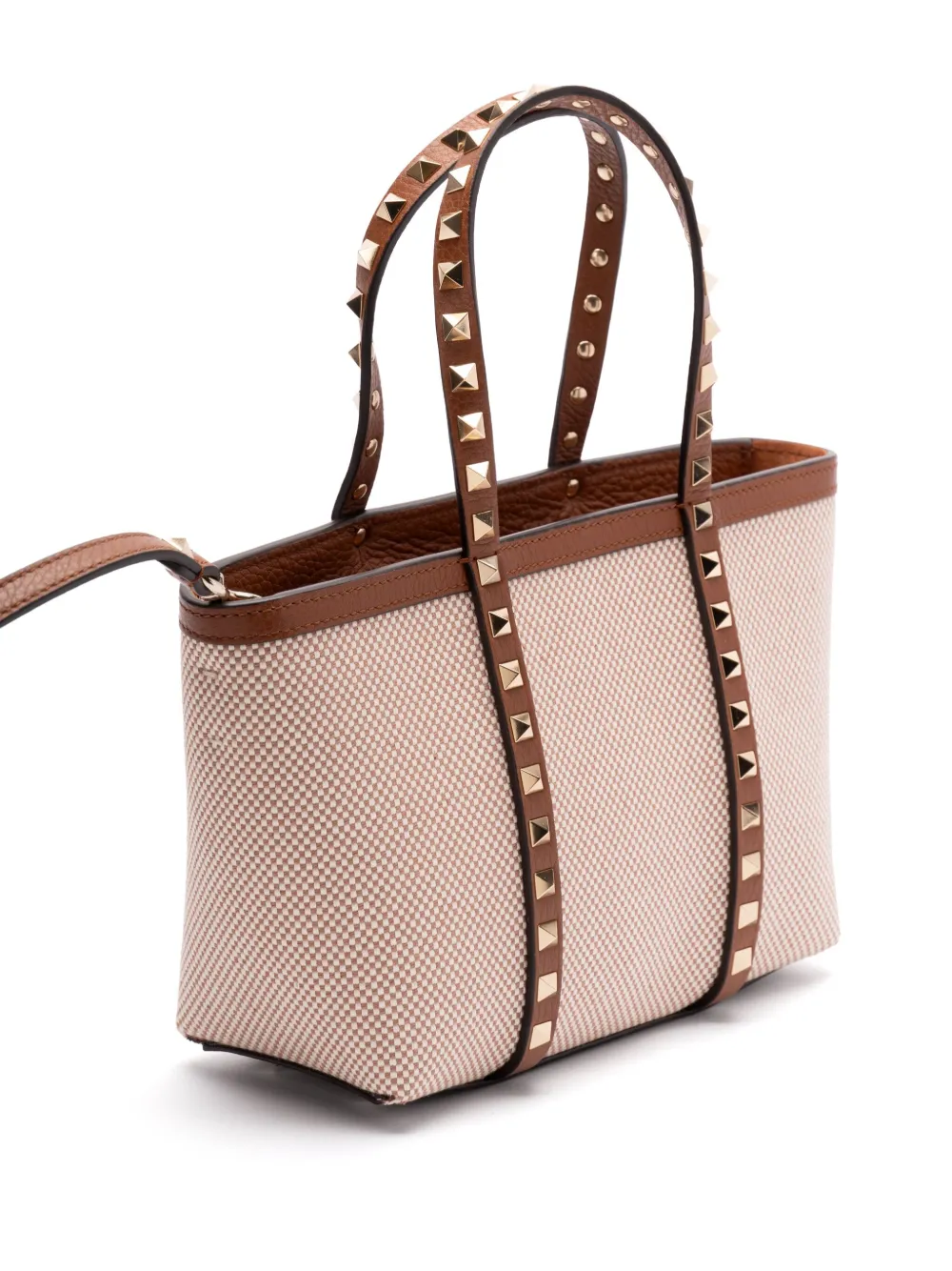 Valentino Garavani Geruite shopper Bruin
