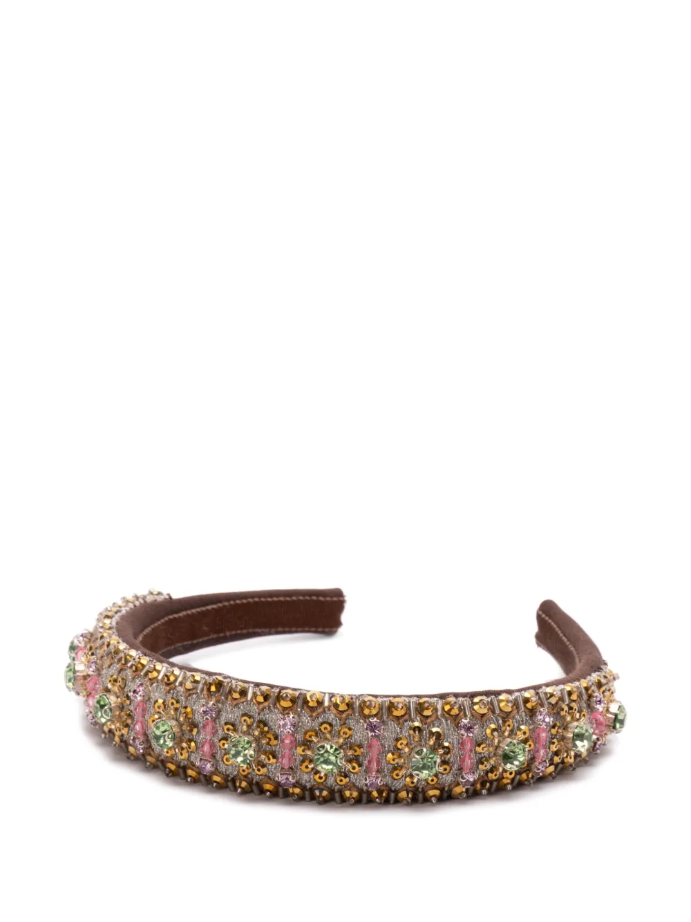 Valentino Garavani Haarband met geborduurd logo Roze
