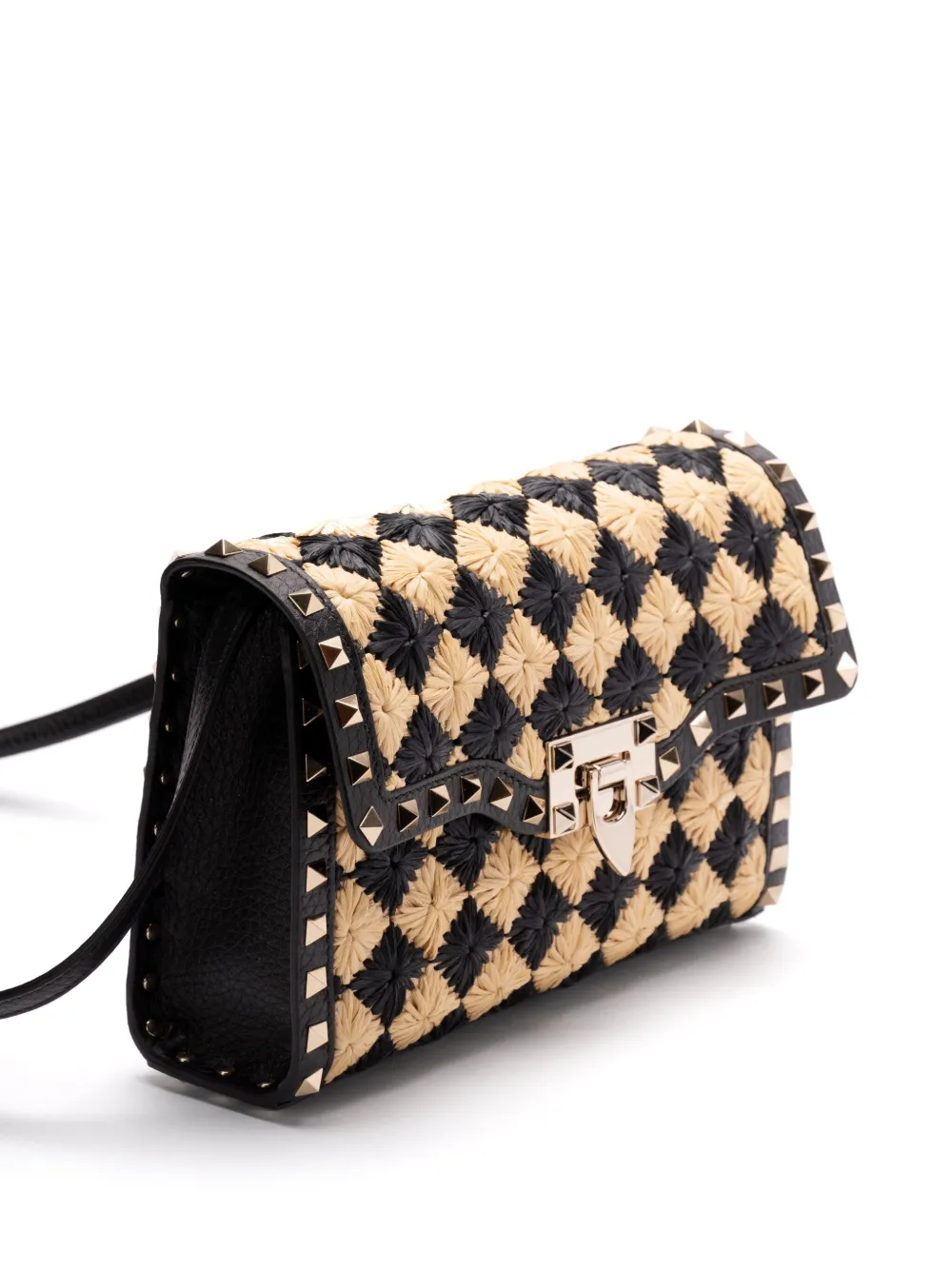 Valentino Garavani Rockstud schoudertas Zwart
