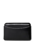 LEMAIRE leather card holder - Black