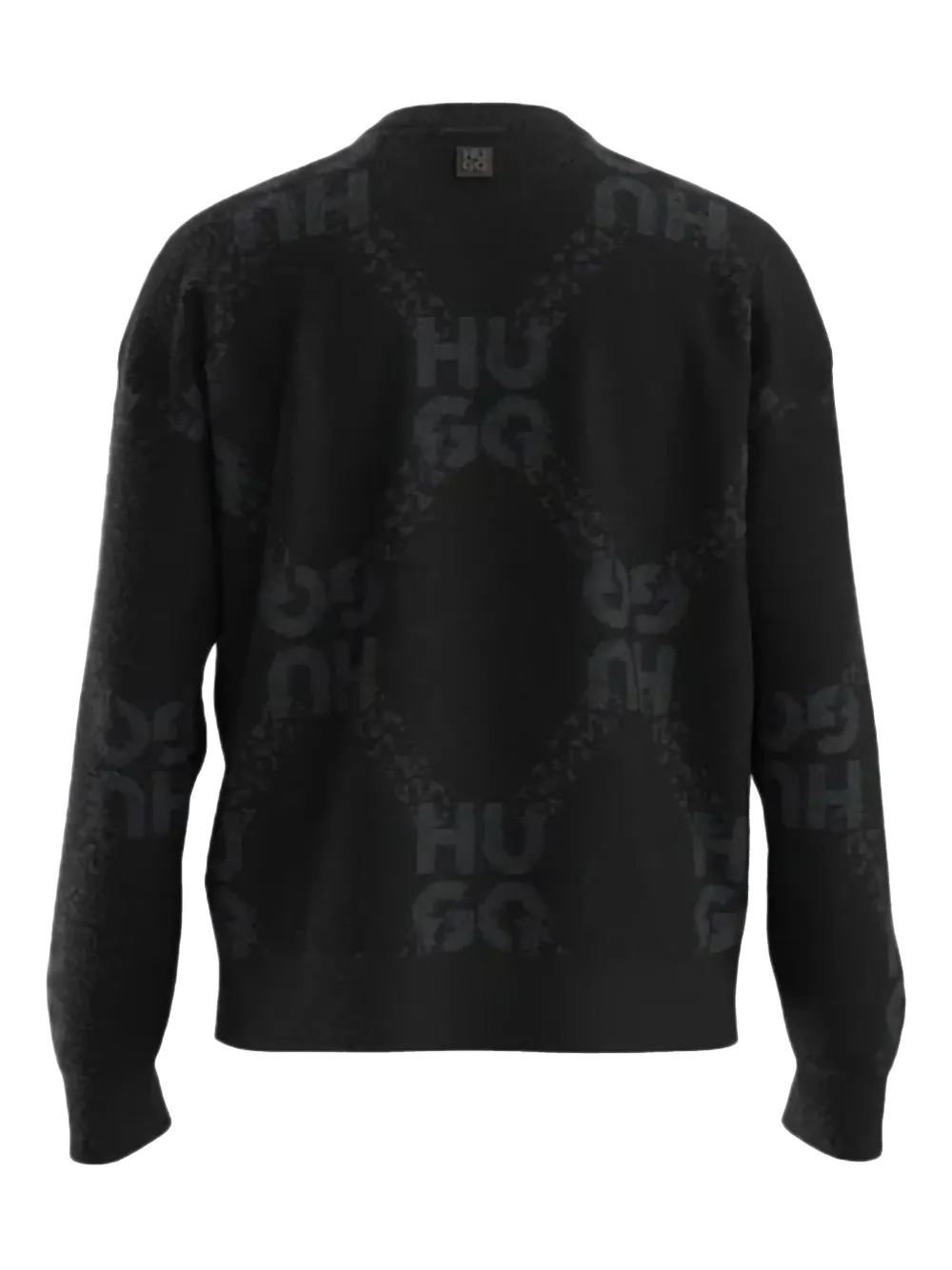 HUGO Shain "Black" sweater - Zwart