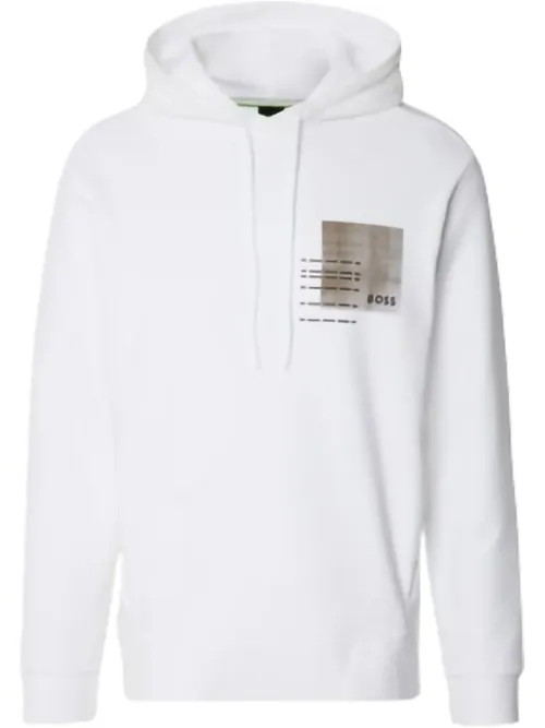 BOSS hoodie Soody - Blanc - BOSS - Modalova