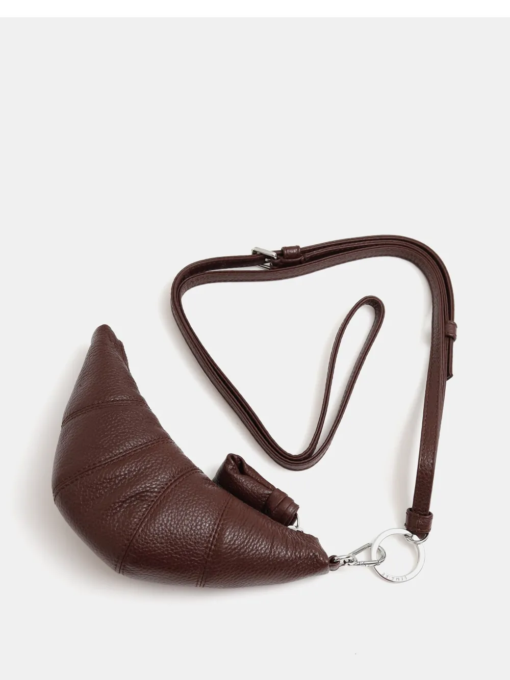 LEMAIRE Croissant coin purse - Bruin