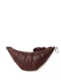 LEMAIRE Croissant coin purse - Brown