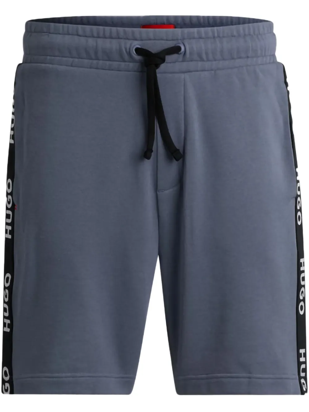 HUGO Trainingsshorts met logo Blauw