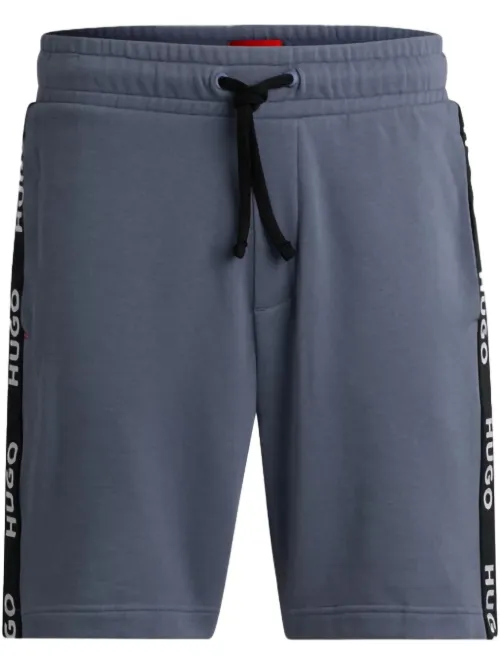 HUGO short de sport à logo - Bleu - HUGO - Modalova