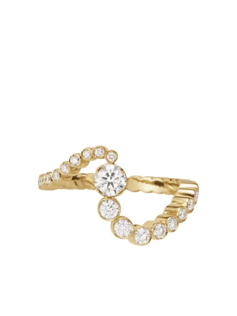 Sophie Bille Brahe 18K环保再生黄金 Ensemble Ocean Diamant 钻石戒指