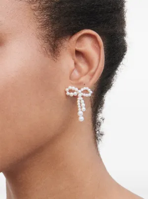 sophie bille brahe 片耳用ダイヤピアス Sophie Bille Brahe / パール ダイヤモンド ピアス《ESTNATION