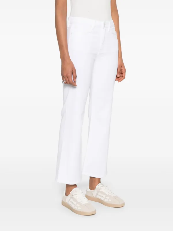 【関税&送料込】Pinko Jeans White PINKO Bootcut Jeans | White | FARFETCH PH