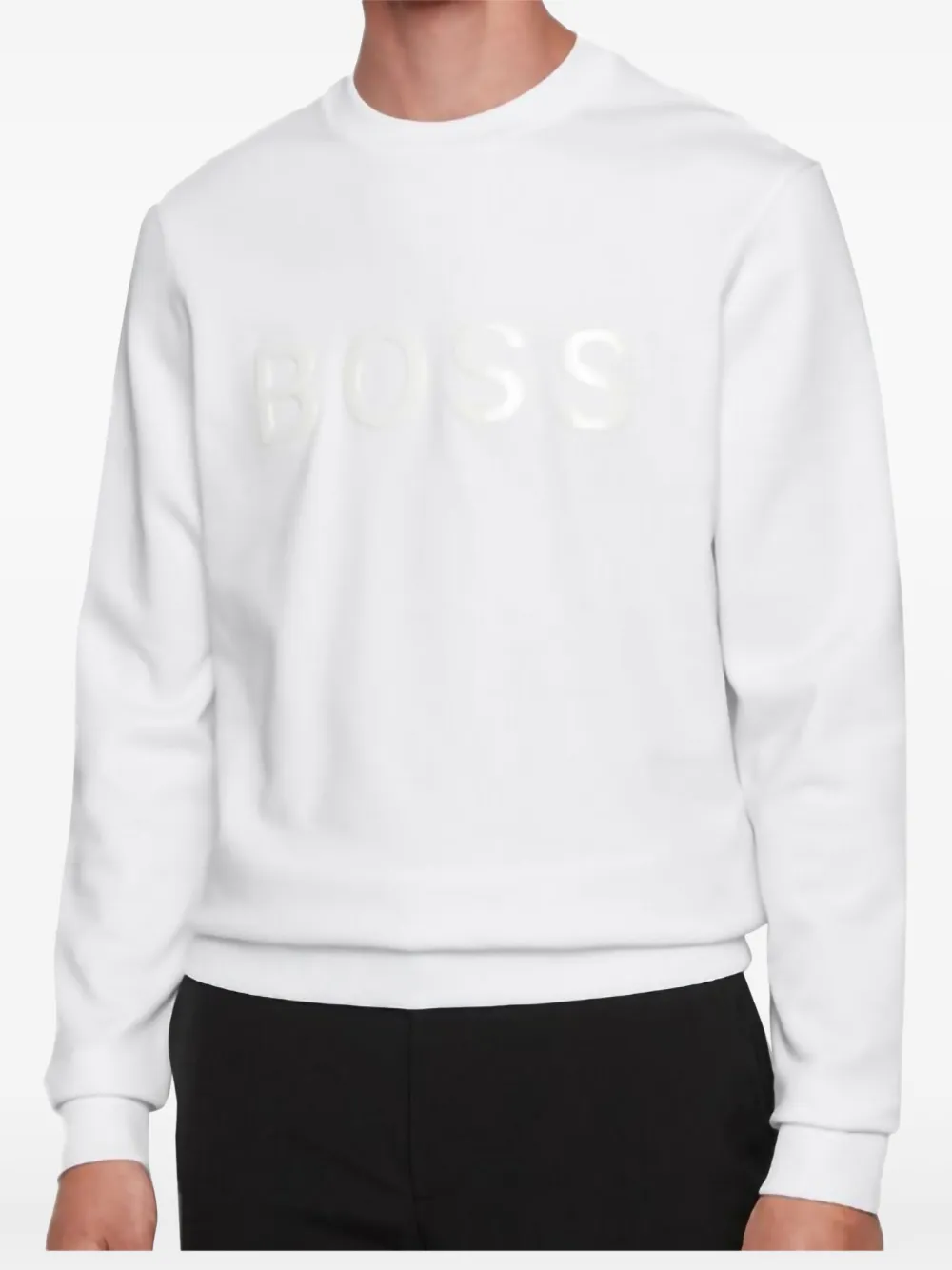 BOSS Stadler 41 sweatshirt - Wit