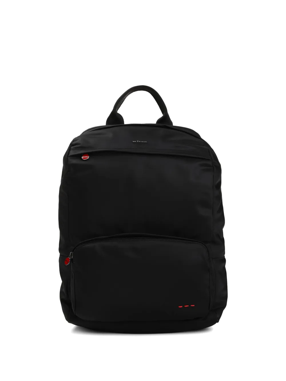 logo-lettering backpack