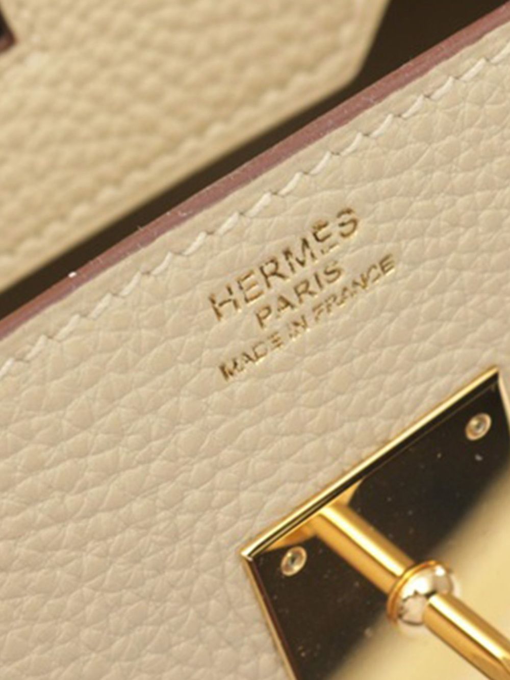 Hermès Pre-Owned 2009 Togo Birkin Retourne 30 handtas - Bruin