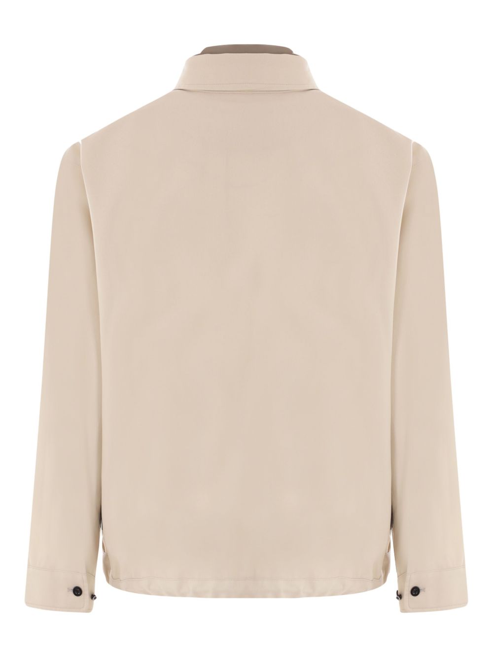 sacai Katoenen twill jack - Beige