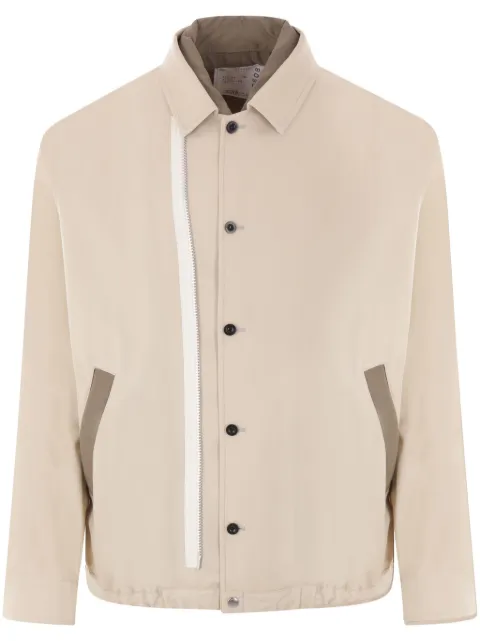 sacai cotton twill jacket 