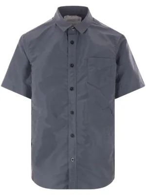 Sacai Ripstop Shirt | Green | FARFETCH PH