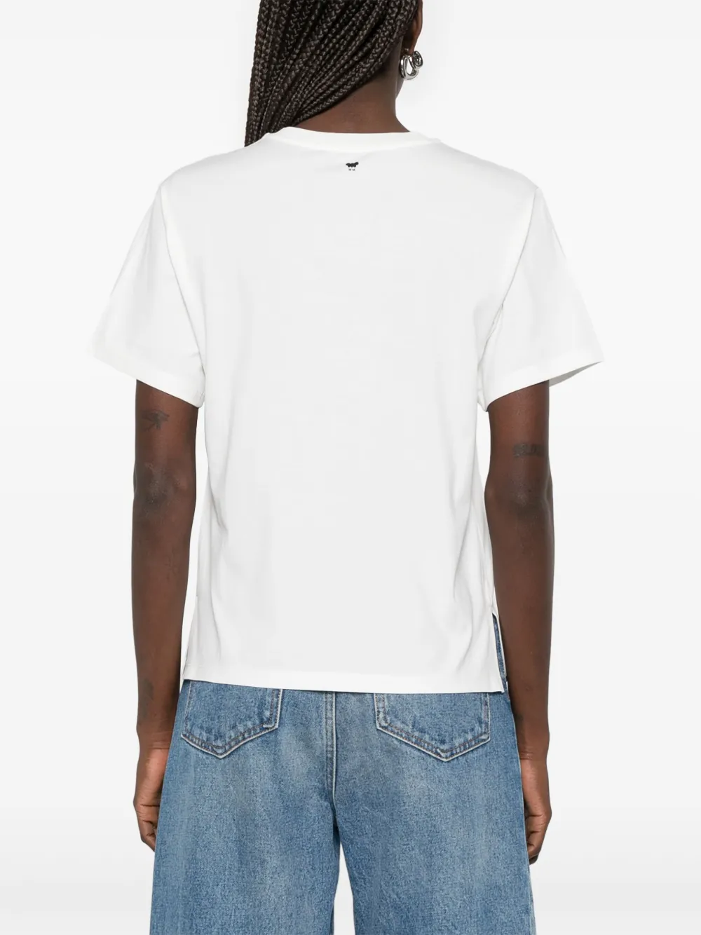Weekend Max Mara T-shirt met grafische print Wit