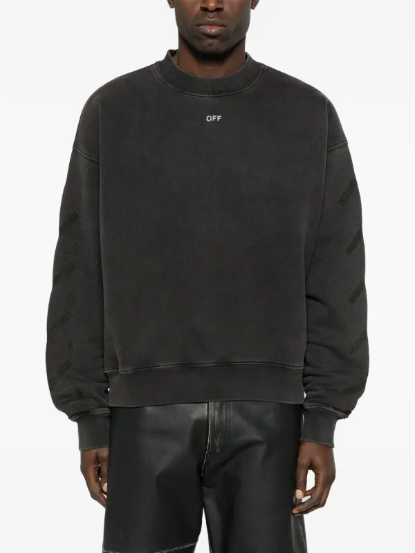 Off-White S. Matthew Sweatshirt | Grey | FARFETCH PL