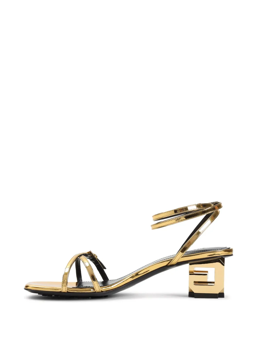 Givenchy 45mm G Cube sandals Gold