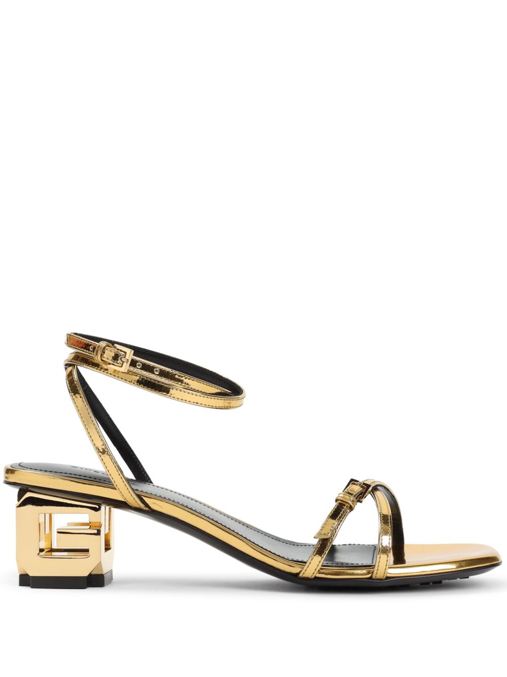 Givenchy 45 mm G Cube sandalen Goud