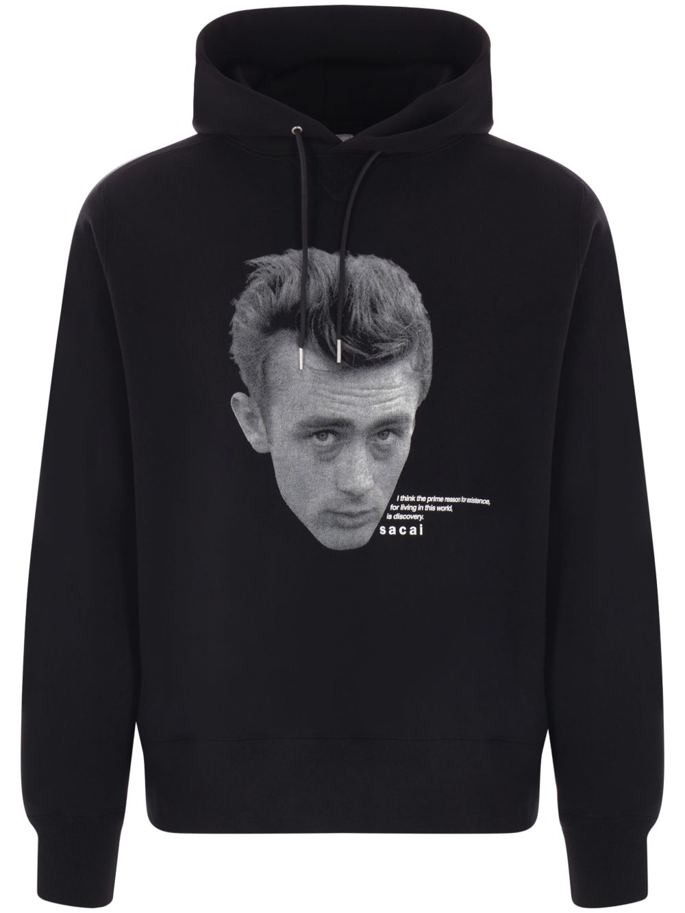 sacai James Dean hoodie - Black