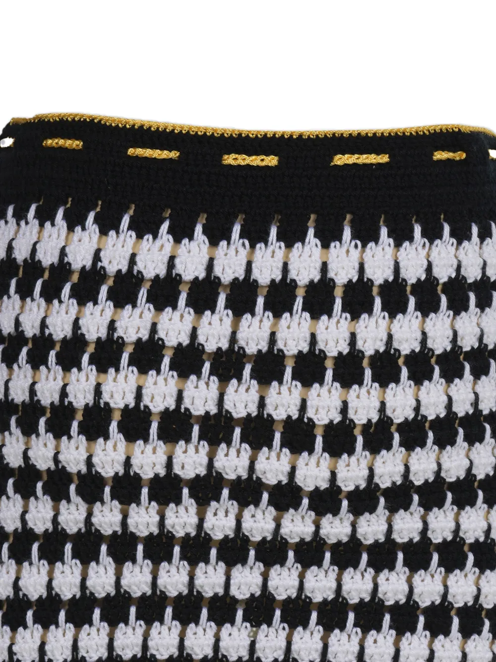 Nessi Byrd Kids Noyao mini-rok Zwart