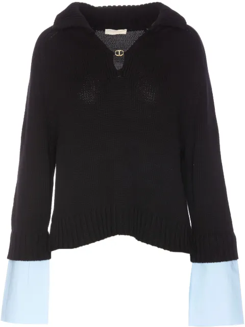 TWINSET layered-effect sweater 