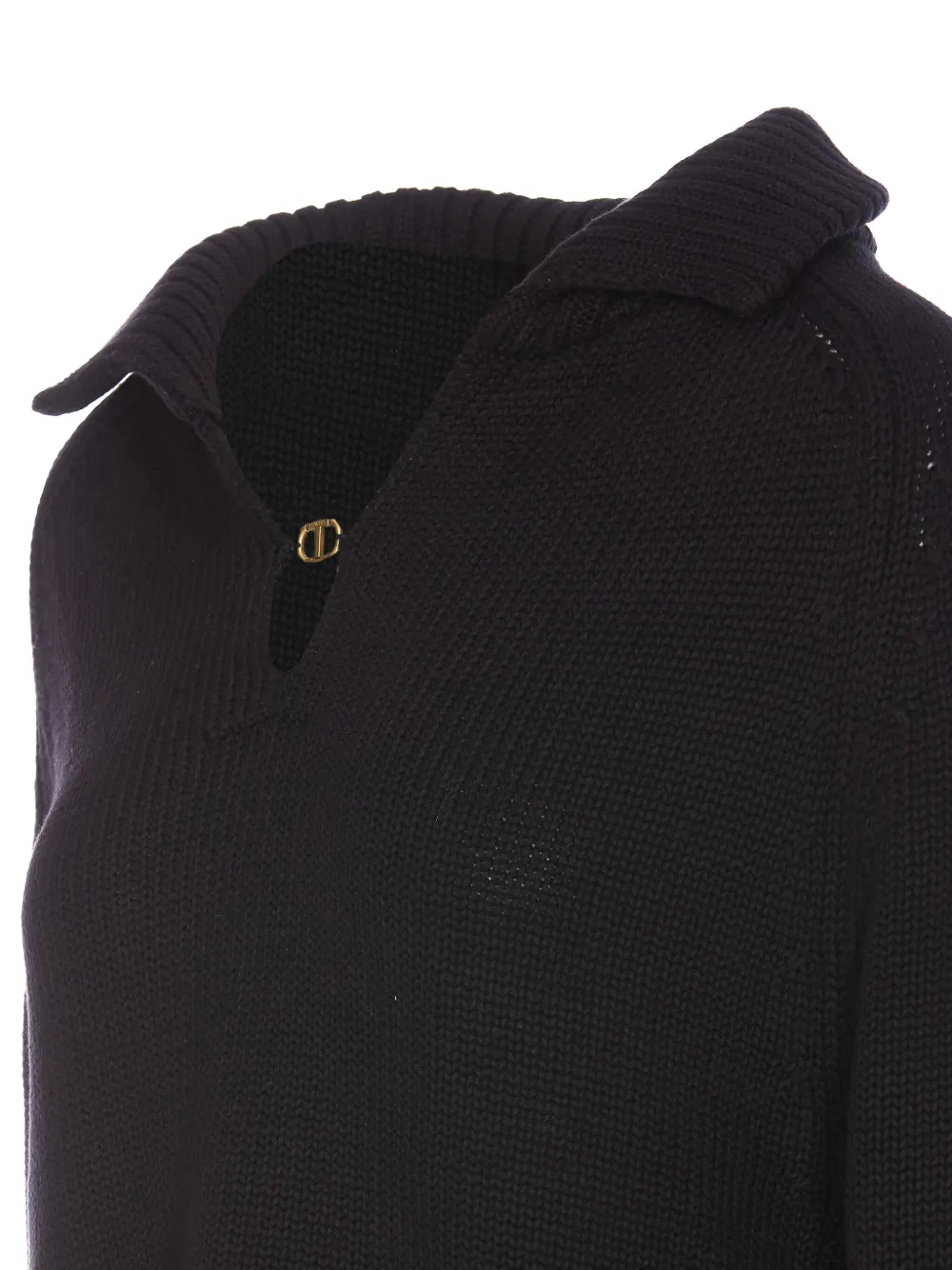 TWINSET LAYERED-EFFECT SWEATER
