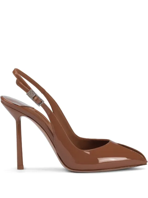 Le Silla 100mm Clivage slingback pumps