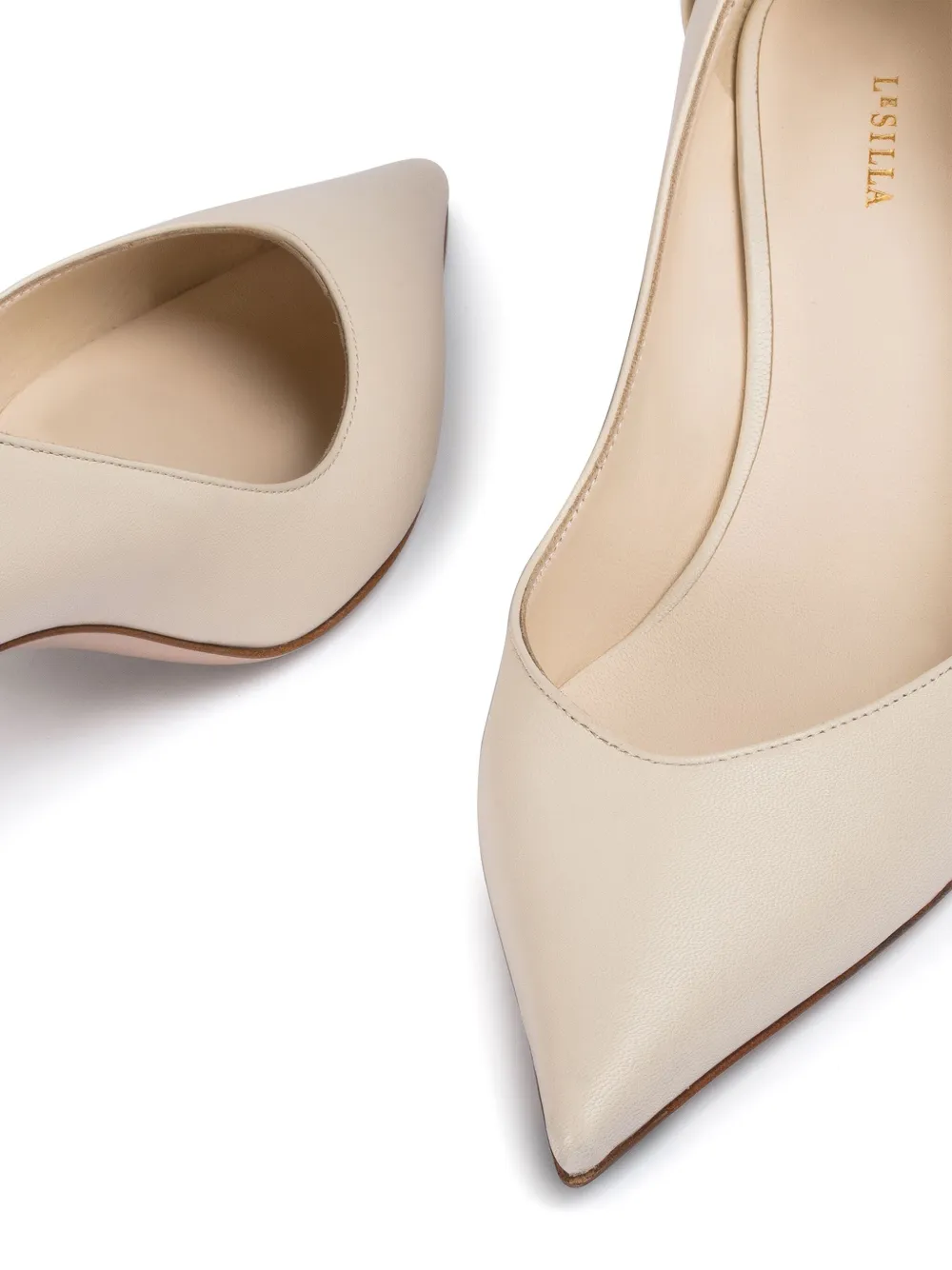 Le Silla 60mm Petalo pumps Neutrals